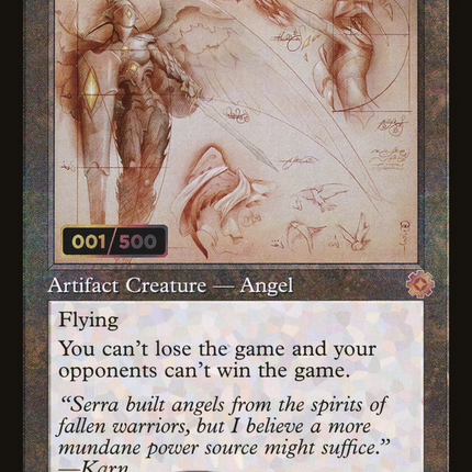 Platinum Angel (Retro) [The Brothers' War Retro Artifacts] Serialized Foil