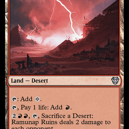 Ramunap Ruins [Outlaws of Thunder Junction Commander]