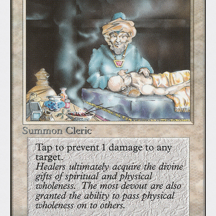 Samite Healer [Unlimited Edition]