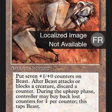 Clockwork Beast - Bête mécanique  [Foreign Black Border]