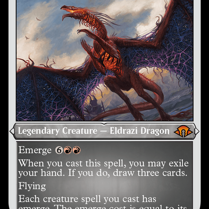 Herigast, Erupting Nullkite [Modern Horizons 3] Etched Foil