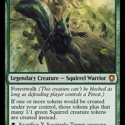 Chatterfang, Squirrel General [Bloomburrow Commander]