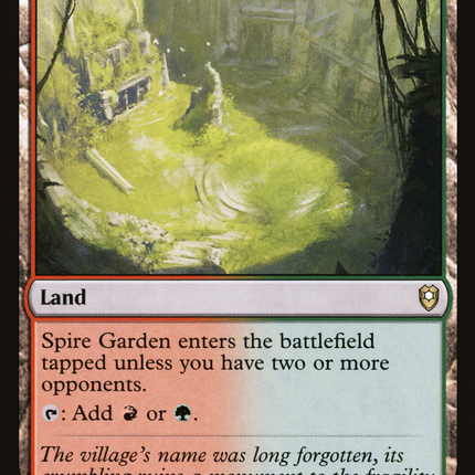 Spire Garden [Commander Legends: Battle for Baldur's Gate]