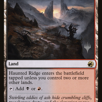 Haunted Ridge [Innistrad: Midnight Hunt Promos]