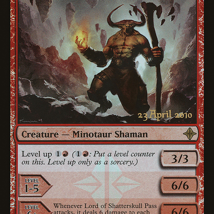 Lord of Shatterskull Pass [Rise of the Eldrazi Promos] Foil