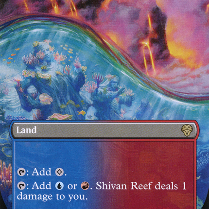 Shivan Reef (Borderless) [Dominaria United]
