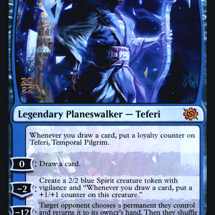Teferi, Temporal Pilgrim [The Brothers' War Promos] Prerelease Foil