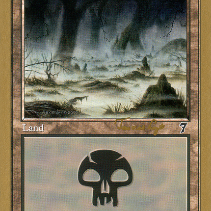 Swamp (TVDL347) [World Championship Decks 2001]