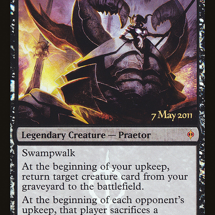 Sheoldred, Whispering One [New Phyrexia Promos] Prerelease Foil