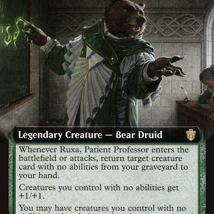 Ruxa, Patient Professor (Extended Art) [Commander 2021]