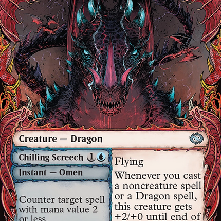 Runescale Stormbrood (Showcase) [Tarkir: Dragonstorm]