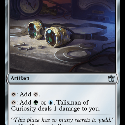 Talisman of Curiosity [Doctor Who] Surge Foil