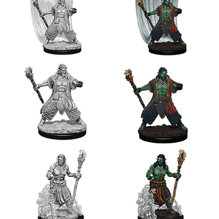 Dungeons & Dragons Nolzur’s Marvelous Miniatures: Water Genasi Druid (Male)