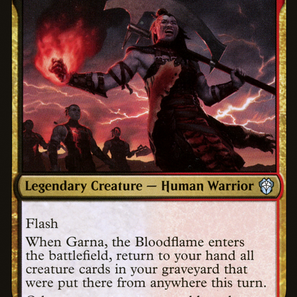 Garna, the Bloodflame [Dominaria United Commander]