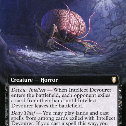 Intellect Devourer (Extended Art) [Commander Legends: Battle for Baldur's Gate]