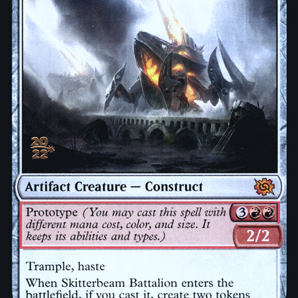 Skitterbeam Battalion [The Brothers' War Promos] Prerelease Foil