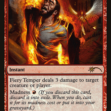 Fiery Temper [Friday Night Magic 2016] Foil