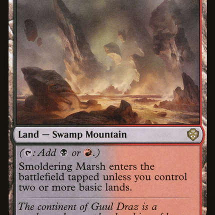 Smoldering Marsh [Starter Commander Decks]