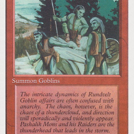 Mons's Goblin Raiders [Rivals Quick Start Set]