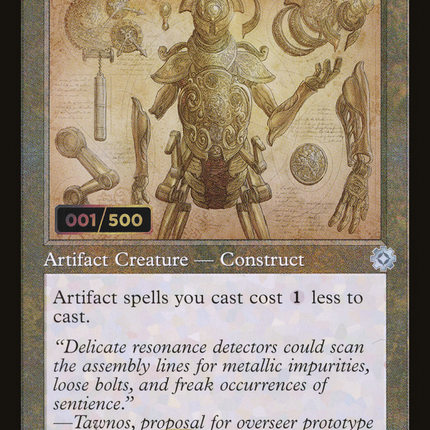Foundry Inspector (Retro) [The Brothers' War Retro Artifacts] Serialized Foil