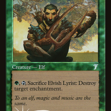 Elvish Lyrist [Seventh Edition]