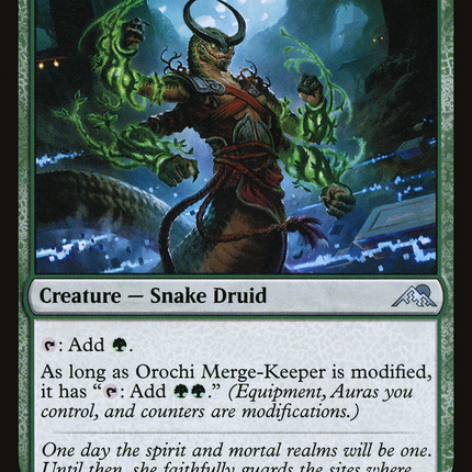 Orochi Merge-Keeper [Kamigawa: Neon Dynasty]