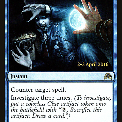 Confirm Suspicions [Shadows over Innistrad Promos] Prerelease Foil