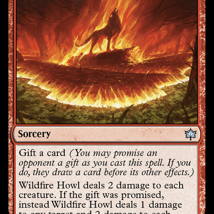 Wildfire Howl [Bloomburrow] Foil