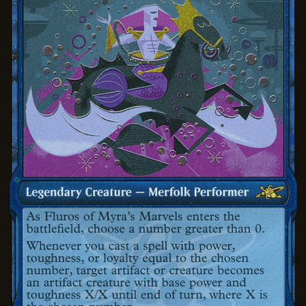 Fluros of Myra's Marvels (Showcase) [Unfinity] Galaxy Foil