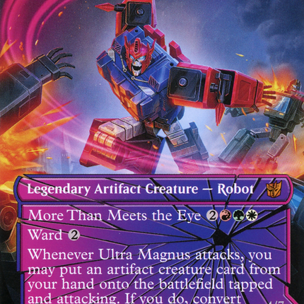 Ultra Magnus, Tactician // Ultra Magnus, Armored Carrier (Borderless) [Transformers]