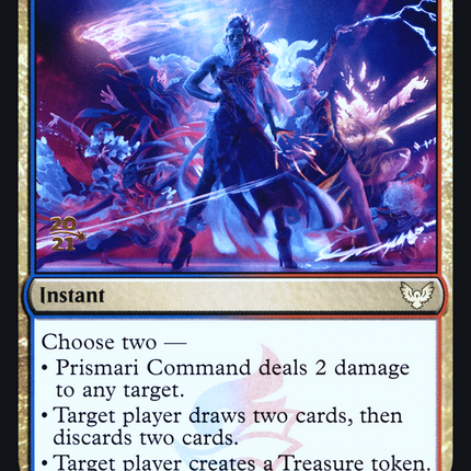 Prismari Command [Strixhaven: School of Mages Promos] Prerelease Foil