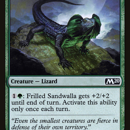 Frilled Sandwalla [Core Set 2020]