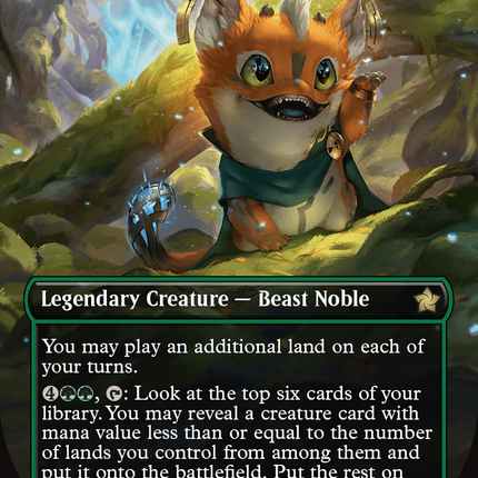 Loot, Exuberant Explorer (Borderless) [Foundations] Foil