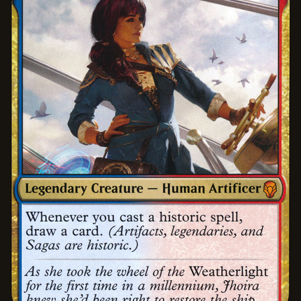 Jhoira, Weatherlight Captain [Dominaria]
