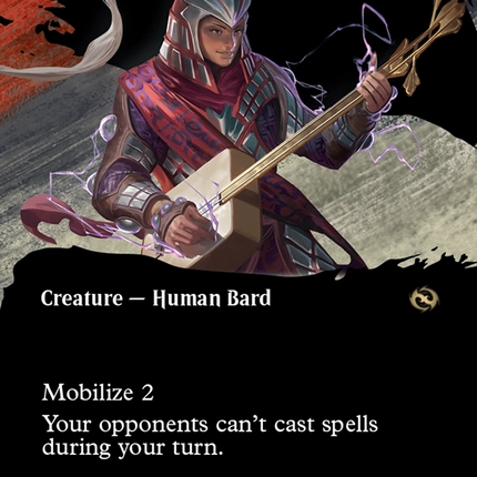 Voice of Victory (Borderless) [Tarkir: Dragonstorm] Foil