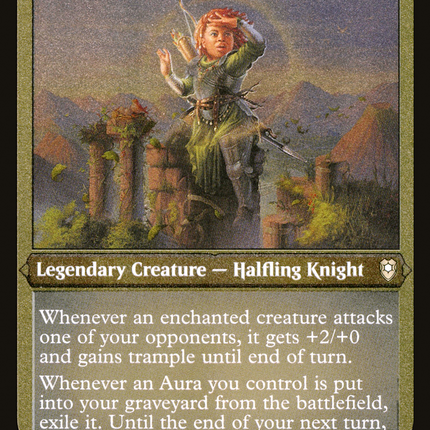 Mazzy, Truesword Paladin [Commander Legends: Battle for Baldur's Gate] Etched Foil