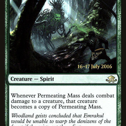 Permeating Mass [Eldritch Moon Promos] Prerelease Foil