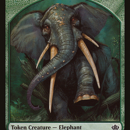 Elephant [Duel Decks Anthology: Garruk vs. Liliana Tokens]