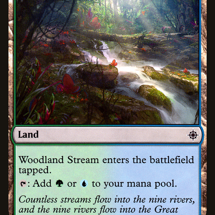 Woodland Stream [Ixalan] Foil