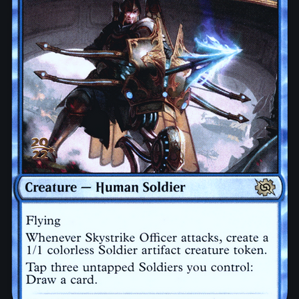 Skystrike Officer [The Brothers' War Promos] Prerelease Foil