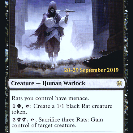 Piper of the Swarm [Throne of Eldraine Promos] Prerelease Foil