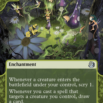 Season of Growth (Showcase) (Borderless) [Wilds of Eldraine: Enchanting Tales]