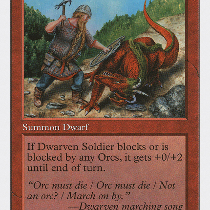 Dwarven Soldier [Fifth Edition]