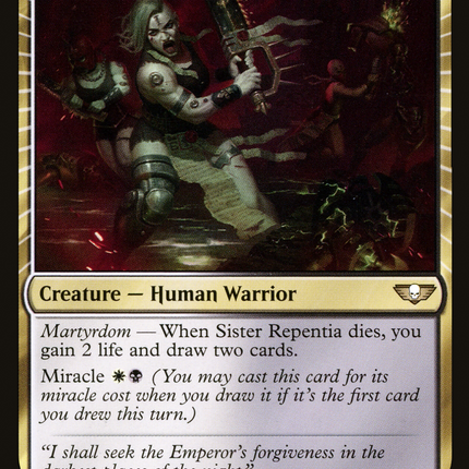 Sister Repentia [Warhammer 40,000 Commander]