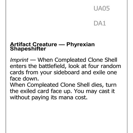Compleated Clone Shell [Unknown Event]