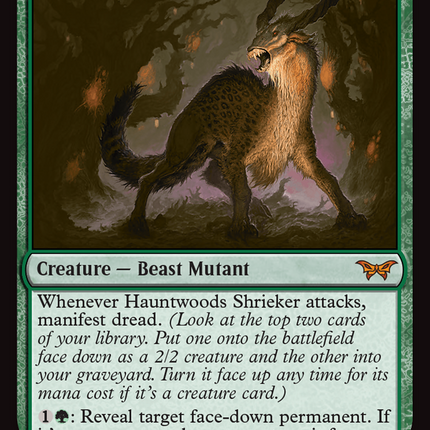 Hauntwoods Shrieker [Duskmourn: House of Horror]