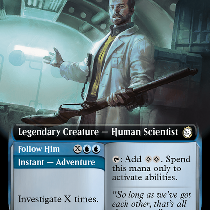James, Wandering Dad // Follow Him (Extended Art) [Fallout] Surge Foil