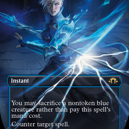 Flare of Denial (Borderless) [Modern Horizons 3] Foil