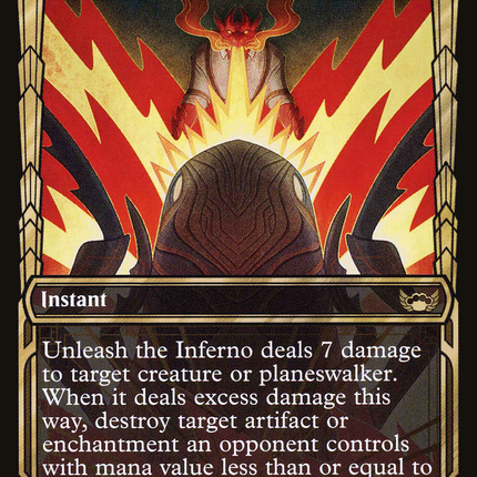 Unleash the Inferno (Showcase) [Streets of New Capenna]