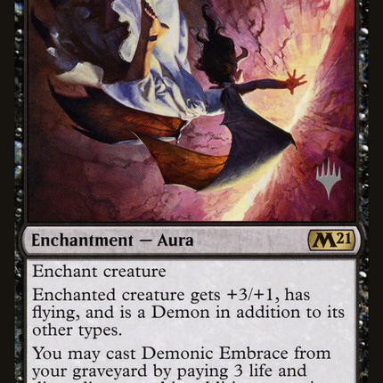 Demonic Embrace [Core Set 2021 Promos]